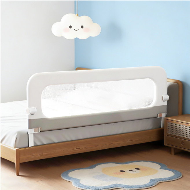 높이조절 접이식 침대안전가드 성인 낙상방지가드 견고한 침대울타리, BR02 1.2m
