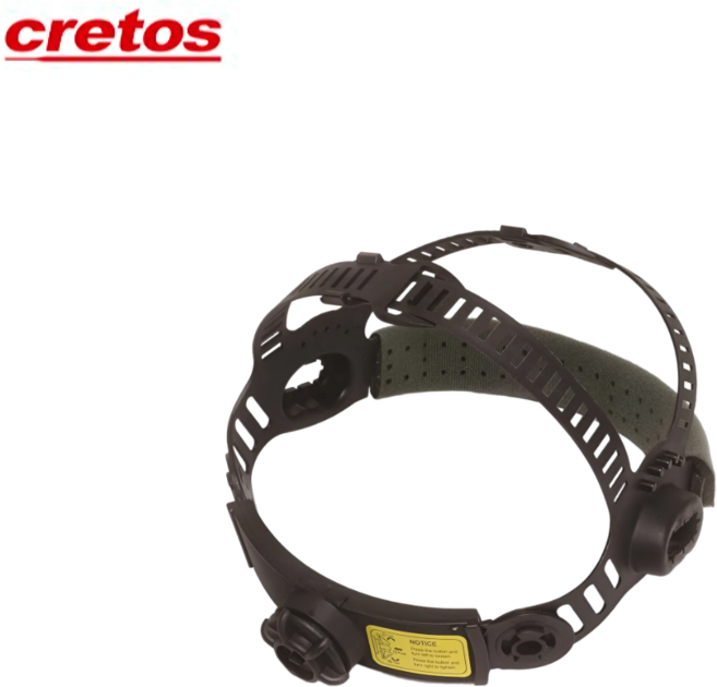 크레토스 자동차광용접면 파노라마 안면보호 헬멧 용접마스크, 1개