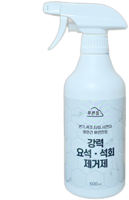 강력 요석 석회 제거제 체리향 분무기형 욕실 화장실 소변기 변기 타일 청소 세제 뉴 요석제거제, 1개, 500ml
