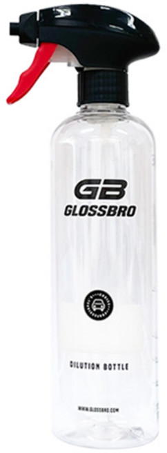 글로스브로 pet 소분용기 500ml, 폼건 스프레이, 1개