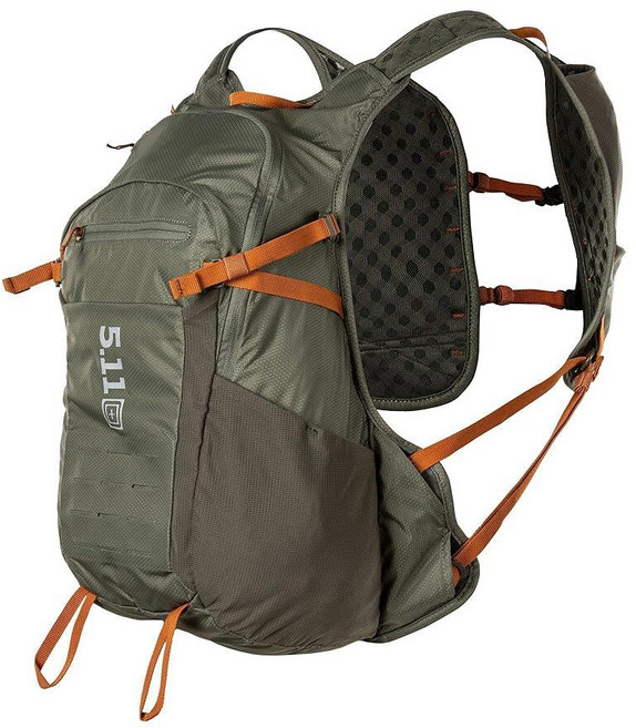 5.11 Tactical Cloudstryke 하이킹 백팩 초경량 가방 18L 스타일 56844 세이지 그린. 데이팩