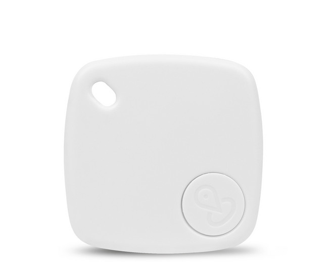 防丟器 全球定位器 GPS追蹤器 支援蘋果 Find my app, 1個, 白色