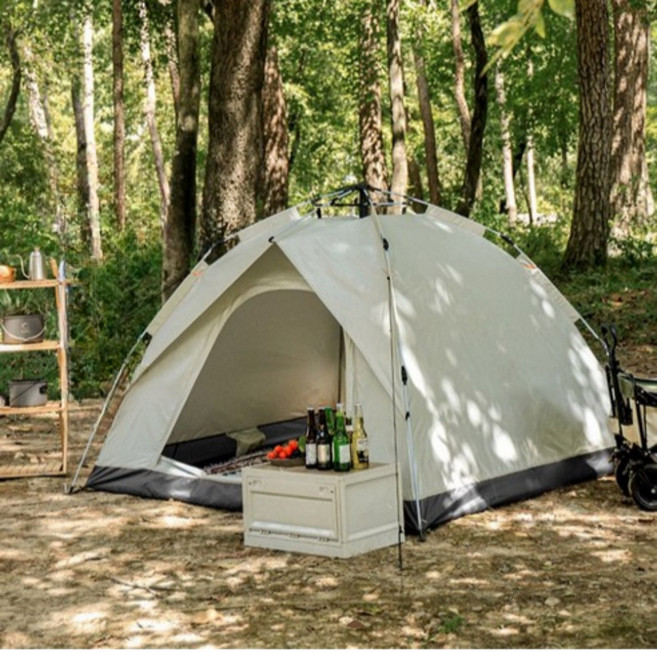 코지톡 원터치 텐트 간편한 캠핑 가벼운 쉘터 2-3인용