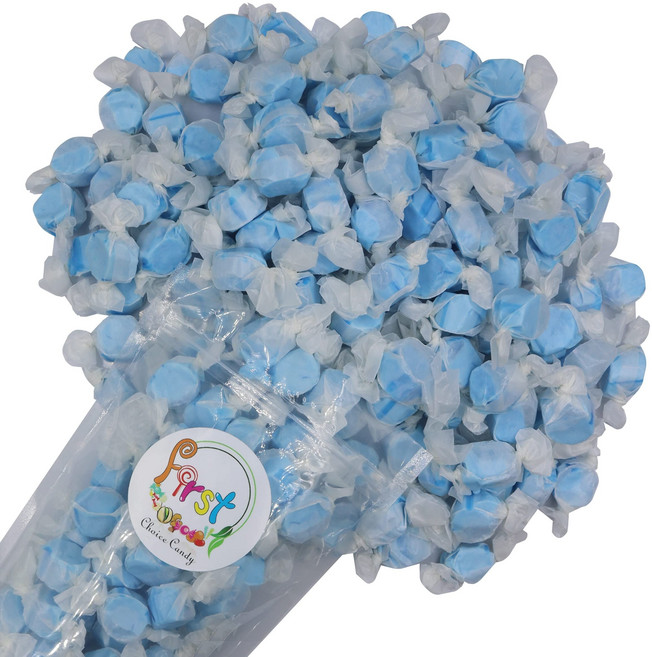 모든 맛 고메 솔트water 태피 (와일드 블루베리 5파운드) Variety Gourmet Saltwater Taffy (Wild Blueberry 5 Pound), 2.27kg, 1개