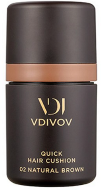 비디보브 퀵 헤어 쿠션, 02 Natural Brown 내추럴브라운, 1개