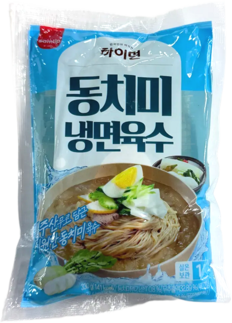 삼립 하이면 동치미냉면 육수 330g, 30개