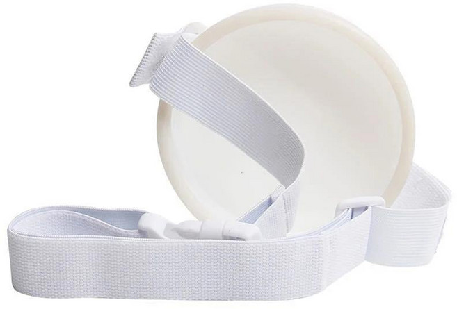 장루 샤워 가드 목욕 방수 커버 결장절제술 환자를 위한 씰 보호 기능이 있는 조절 가능한 벨트, 01 1 PC White