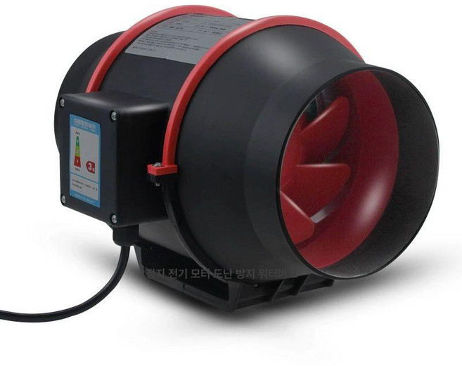 환풍기 덕트 팬 산업용 주방 스텐 흡입 흡출기 겸용 대형, 6인치 단일 80W A