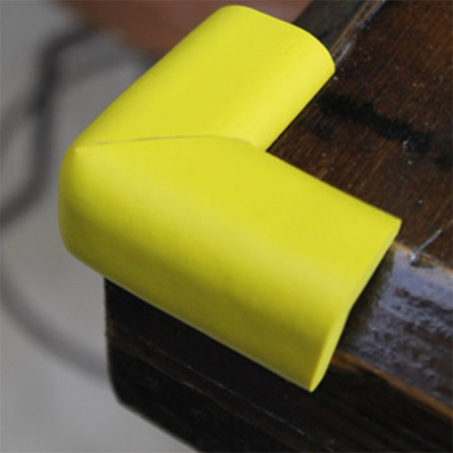 태호숍 4P 쿠션 모서리보호대 모서리보호가드, 중 - 베이지