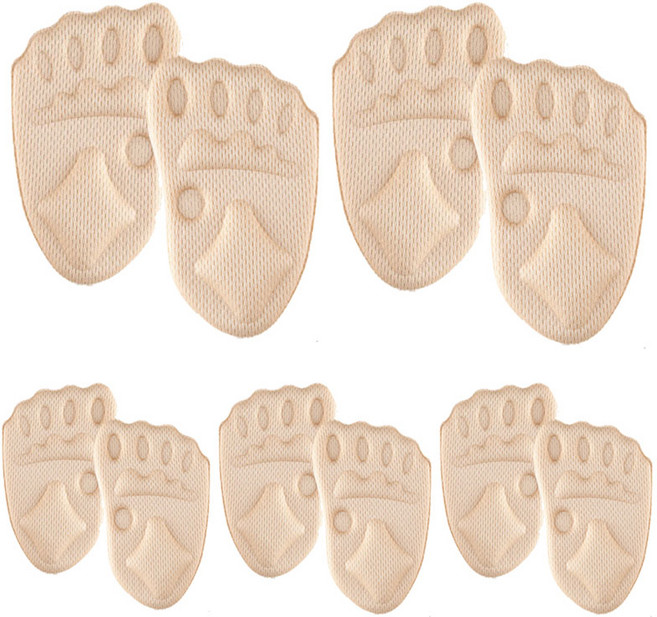 코코쥬 논슬립 앞꿈치 발바닥 쿠션패드 5세트