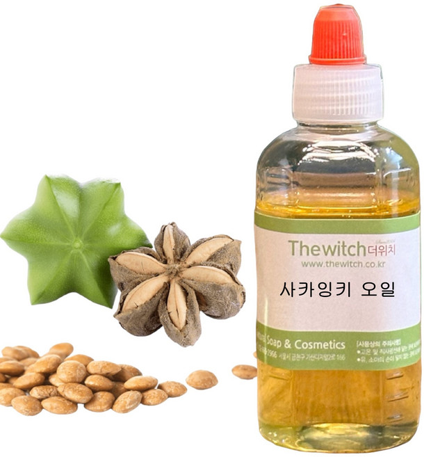 [더위치] 유기농사카잉키오일 50ml 사차인치 SACHAINCHI OIL 정제, 1개