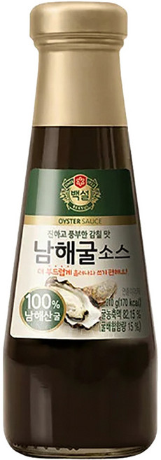 백설남해굴소스, 210g, 6개