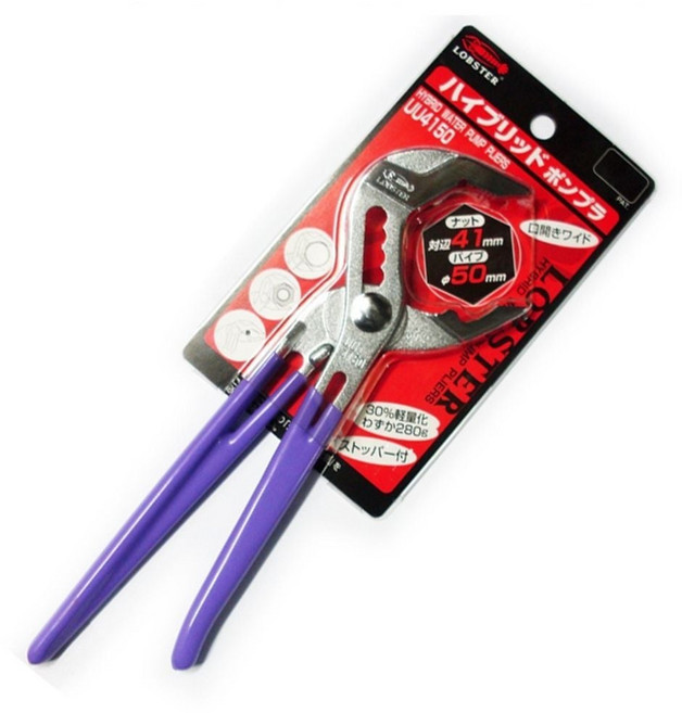 프라이어 로보스터 워터펌프 플라이어 렌치 툴 경량 689000AA (1EA), 1