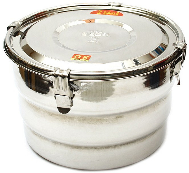 금성스텐 스테인리스 원형 김치통 보관용기 전용 고무패킹 단품, 1개