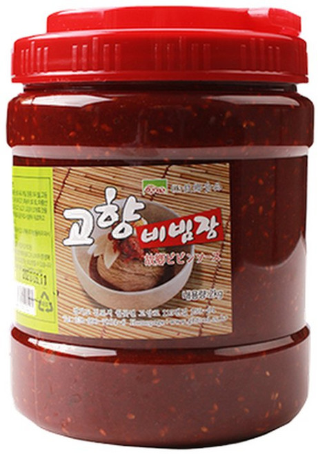 고향식품 냉면 비빔장 (양념장/다데기) 2kg 6개입/box, 6개