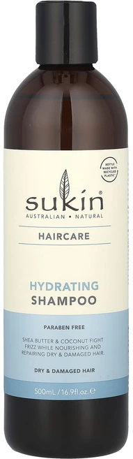 Sukin 하이드레이팅 샴푸 건조하고 손상된 모발 500ml(16.9fl oz), Sukin하이드레이팅샴푸건조하고손상된모발500ml169, 1개, 500ml - 쿠팡