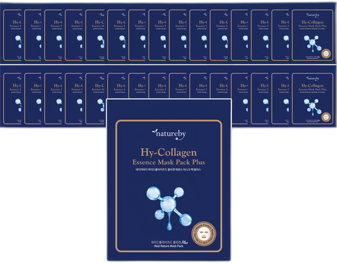 네이처바이 플러스 콜라겐 마스크팩 1일 가성비팩, 1개입, 1개