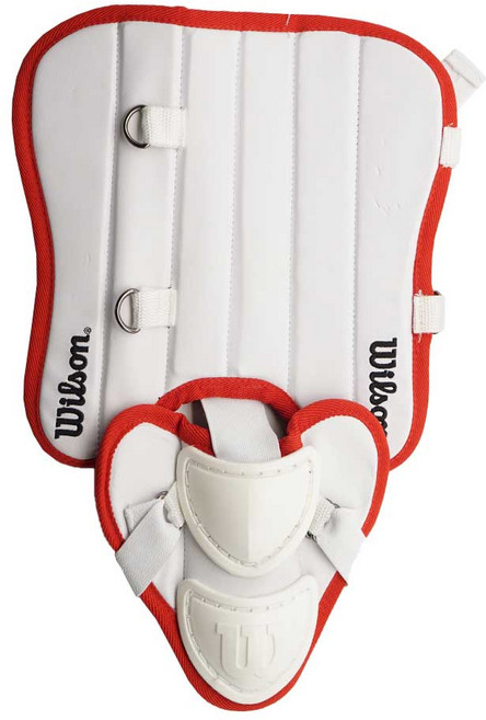 윌슨 야구 풋가드 화이트 타자보호대 야구보호대, 1개