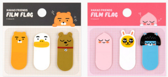 카카오프렌즈 필름플래그, 어피치-무지-네오