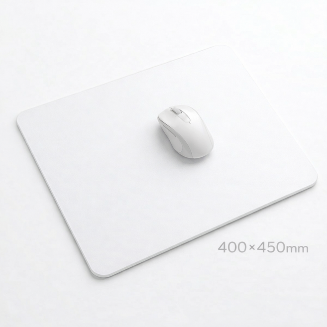 하루마켓 강화유리 마우스패드, 400*450, 1개