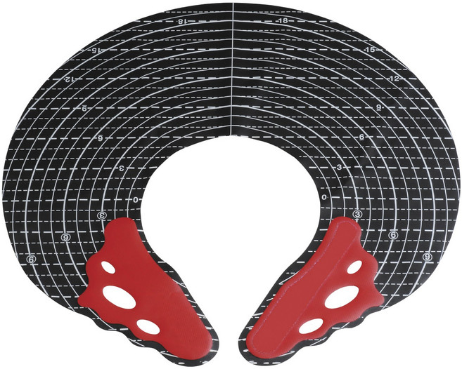 퍼펙트 컷트 케이프(perfect cut cape)0.3mm(black&red), 1개