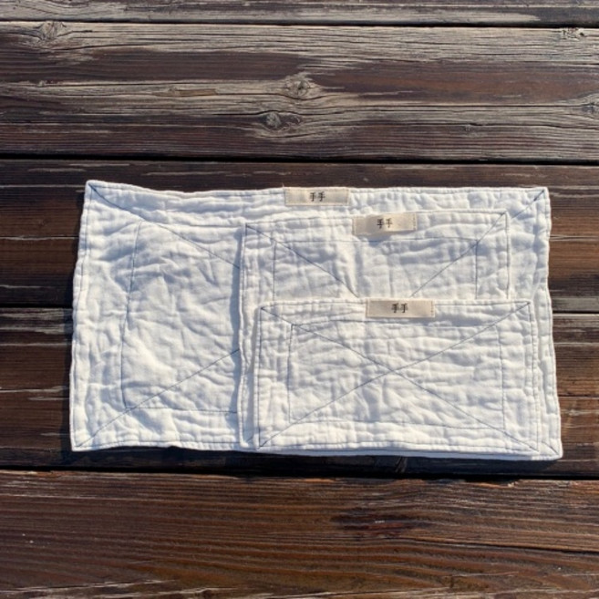 수수 강화 소창행주 3겹 정련완료, 소창 행주 3종(정련완료)