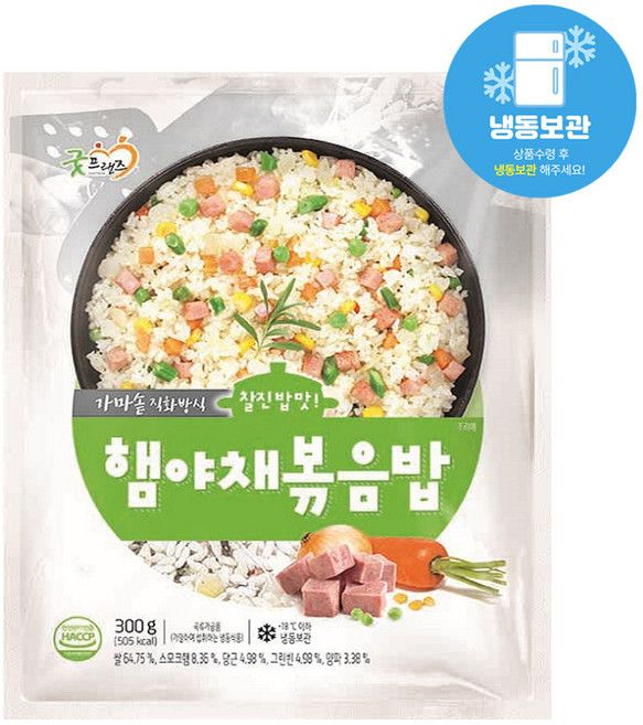 굿프랜즈 햄야채볶음밥 300g, 5개