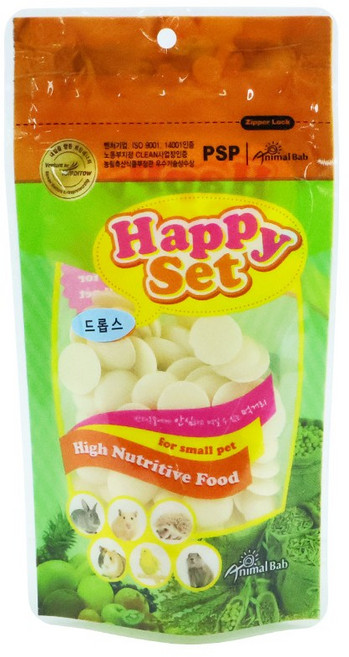 박주부템 애니멀밥 해피세트 바닐라 드롭스, 80g