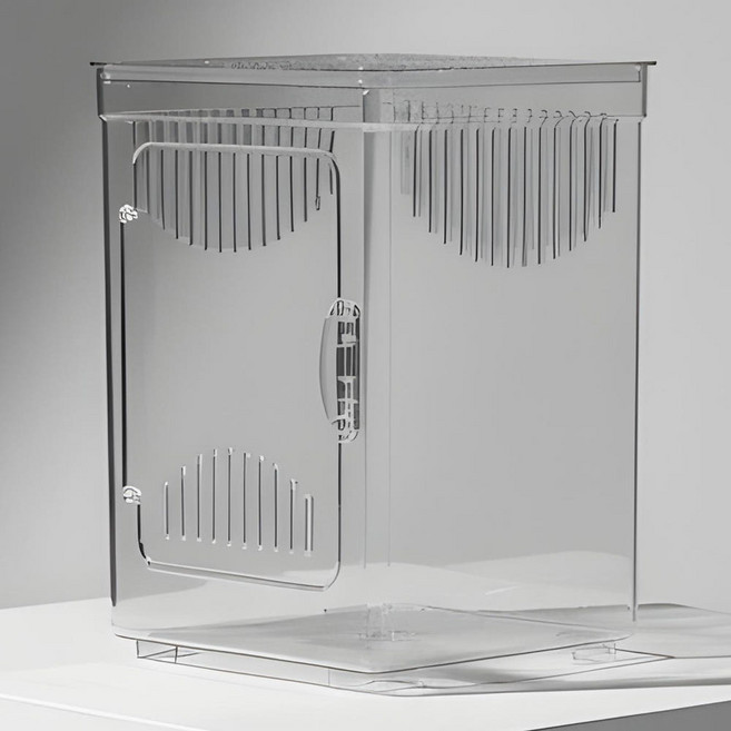 레파즈 올 뉴 20 All New 크레스티드게코 파충류 도마뱀 아크릴케이지 포맥스, 1개