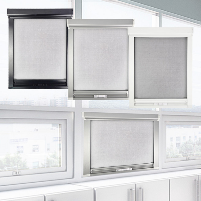 프로젝트창 창문방충망 셀프교체 창문모기장 상하작동 롤방충망, 1개