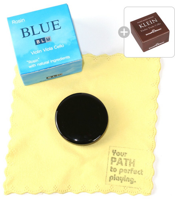블루 바이올린 송진 비올라 첼로+클라인 미니, 1개