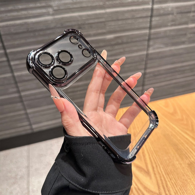手機殼 四角加厚防摔 不發黃 保護殼