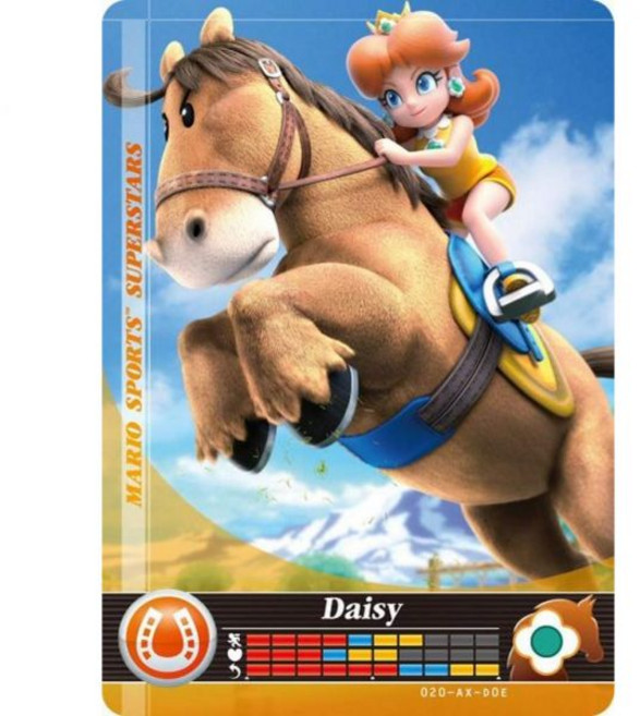 닌텐도 스위치 Wii U 3DS용 마리오 스포츠 슈퍼스타 아미보 카드 경마 데이지, 닌텐도 스위치 Wii U 3DS용 마리오 스포츠 슈퍼스