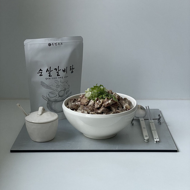 [청년 곰탕명장1호 생산] 목민푸드 순살갈비탕, 1개, 600g