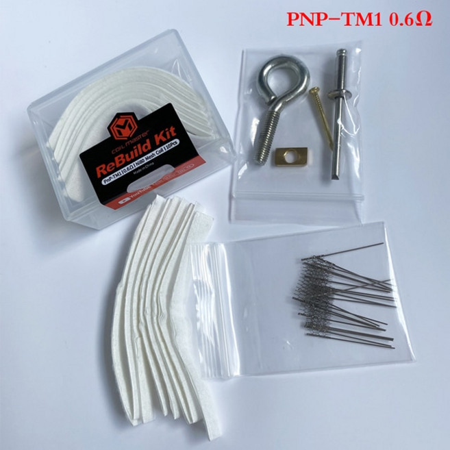 수공구 칼리번 G KOKO 프라임 0.8 옴 코일 헤드 포드 키트 베이프 배터리 2ml 카트리지 기화기 액세서리 용 DIY 도구 재건 1 세트, [02] 0.6ohm, 1개