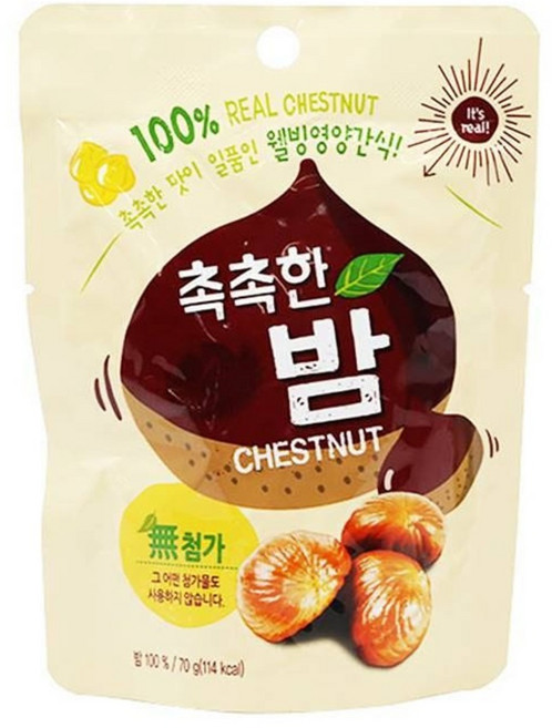 촉촉한 밤, 70g, 10개
