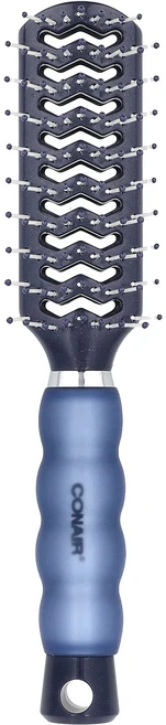 Conair Gel Grips 편안한 젤 핸들 드라이기 바람이 잘 통하는 스타일용 브러시 브러시 1개, ConairGelGrips편안한젤핸들드라이기바람이잘통하 - 쿠팡