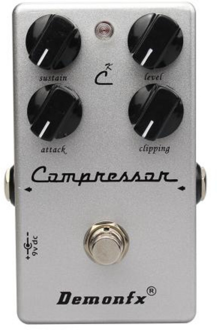 멀티이펙터 CK(C4) 컴프레서 기타 이펙트 페달 4노브 Demonfx, 1개