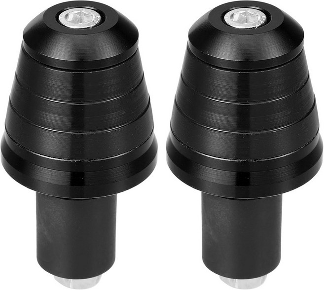 터크볼드 모터사이클 핸들바 엔드 플러그 알루미늄 합금 8mm20mm 07079 335mm OD 패셔너블 프론트 핸들 바 그립 캡 기어 밸런스 블랙 쌍