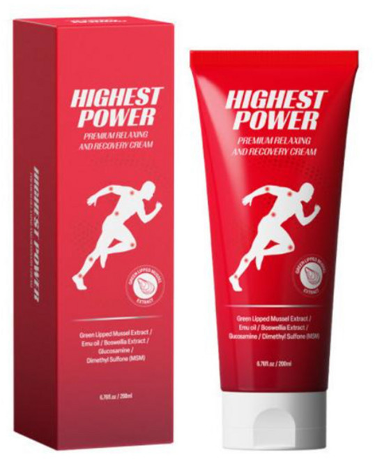 하이스트 파워 프리미엄 릴렉싱 앤 리커버리 크림, 200ml, 1개