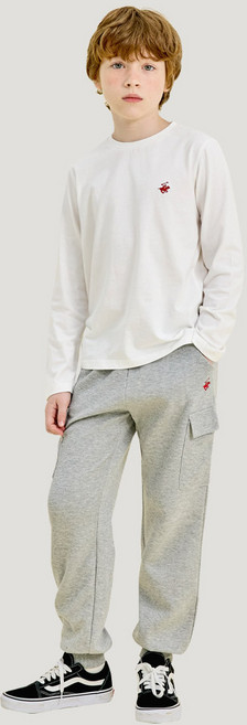 비버리힐즈 폴로클럽 주니어 로고스웨트포켓상하세트