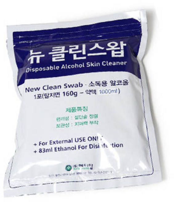 메디탑 클린스왑 지퍼팩, 10개