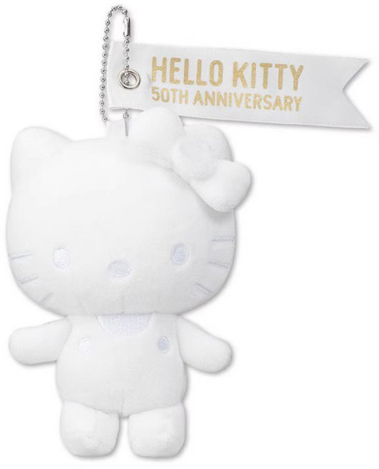 롱다리 태닝 블랙원피스 50주년 핑크 블랙 키티 키링