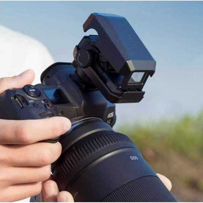 전자식 외장 뷰파인더 니콘 캐논 소니 호환, 1개, 공식표준 - (배터리 + 사진 튜토리얼)