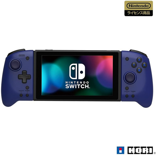 닌텐도 라이선스 상품 그립 컨트롤러 for Nintendo Switch 블루 Nintendo Switch 지원, 1개, 상세페이지 참조