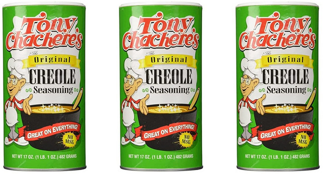 1.06 Pound (Pack of 3) Original Creole Tony Chac 1.06파운드(3팩) 오리지널 크리올 Tony Chachere 시즈닝 블렌드 오리지, 480.81g, 3개