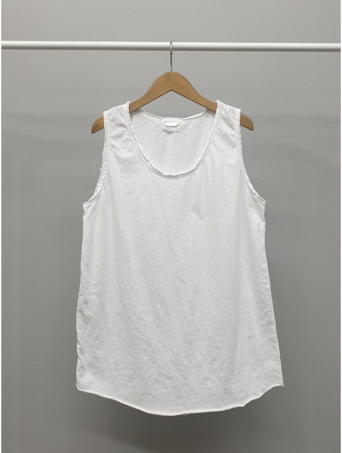 여성 피그먼트워싱 빈티지 이너 나시