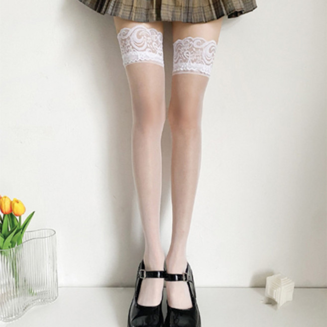 레드글램 여성 레이스 밴드 스타킹 1+1 패션 코디 잡화