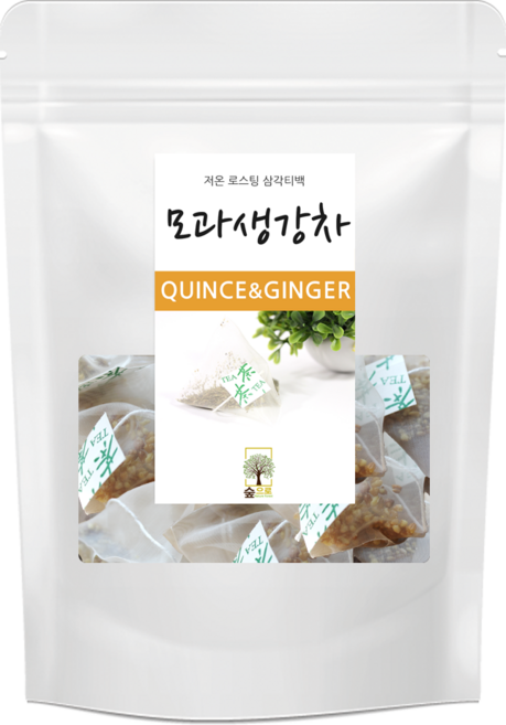 모과생강차 50티백 삼각티백 숲으로허브, 1g, 1개, 50개입
