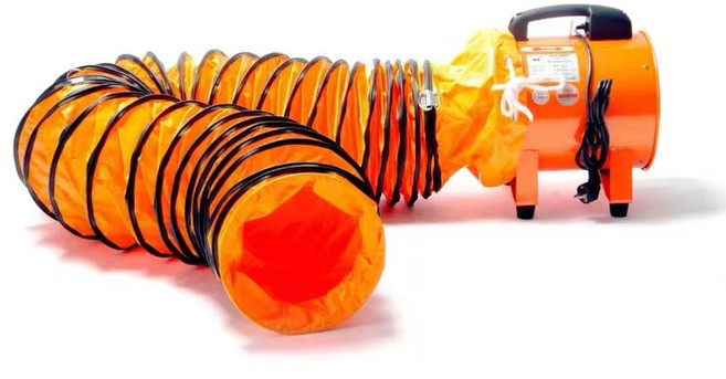 산업용 환풍기 작업용 환기팬 배풍기 공간 밀폐공간, 350mm 10m